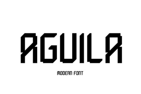 Aguila: The Modern Display Font for Clean Web Design