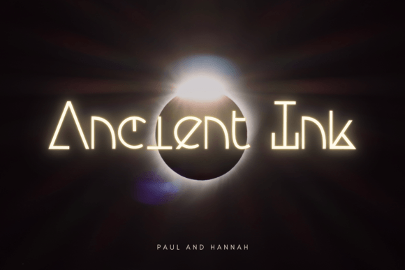 Ancient Ink: The Premium Display Font for Digital Branding
