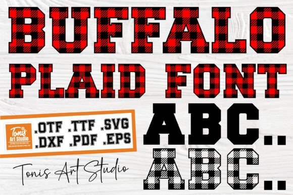 Buffalo Plaid: The Cozy Display Font for Warm Digital Experiences