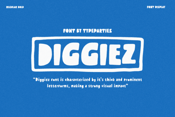Diggiez: The Playful Typeface That Transforms Small Business Branding