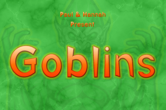 Goblins: A Whimsical Display Font for Editorial Design
