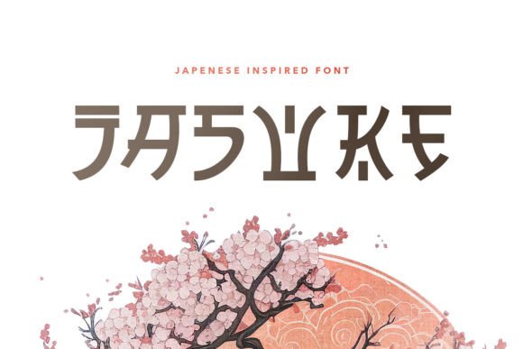 Jasuke: A Japanese-Inspired Display Typeface for Digital Brands