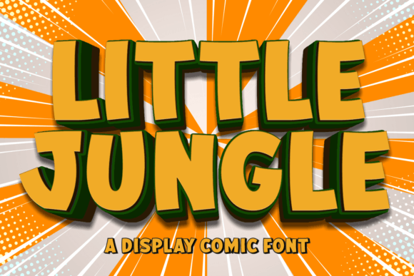 Little Jungle: A Playful Display Typeface for Digital Brands
