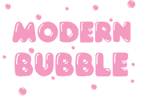 Modern Bubble: The Playful Typeface That Transforms Small Business Branding