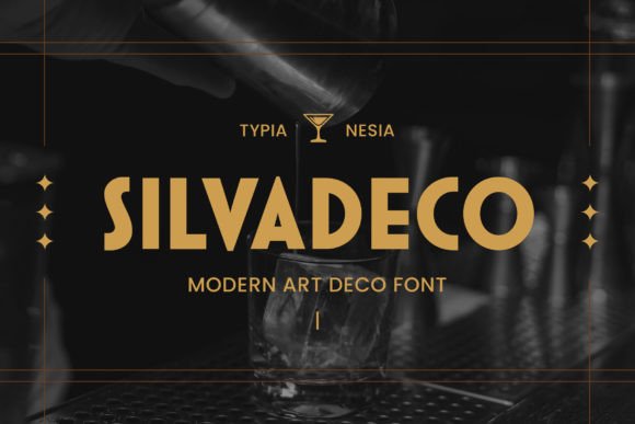 Silvadeco: The Modern Art Deco Font for Impactful Campaigns