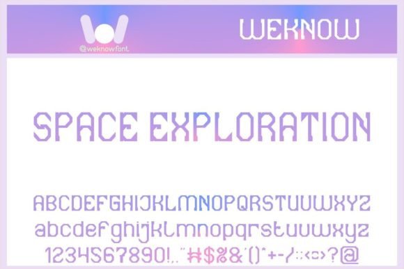Space Exploration: The Ultimate Display Font for Futuristic Campaigns