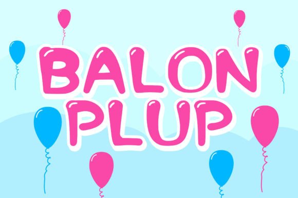 Testing Balon Plup Font for a Vibrant Digital Brand Experience