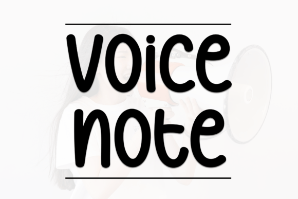 Voice Note: A Handwritten Typeface for Elegant Editorial Design