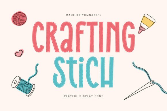 Why Crafting Stich is the Perfect Display Font for Editorial Design
