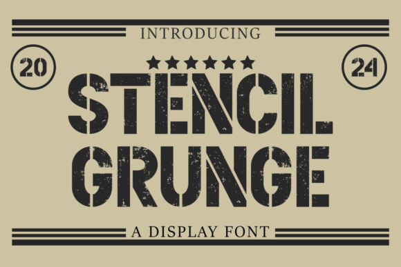 Why Stencil Gruge is the Perfect Typeface for Bold Brand Identity